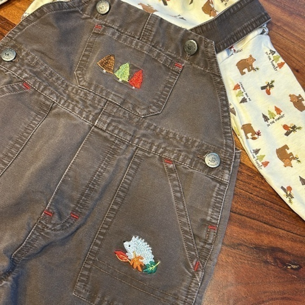 Carter's woodland overalls vintage style